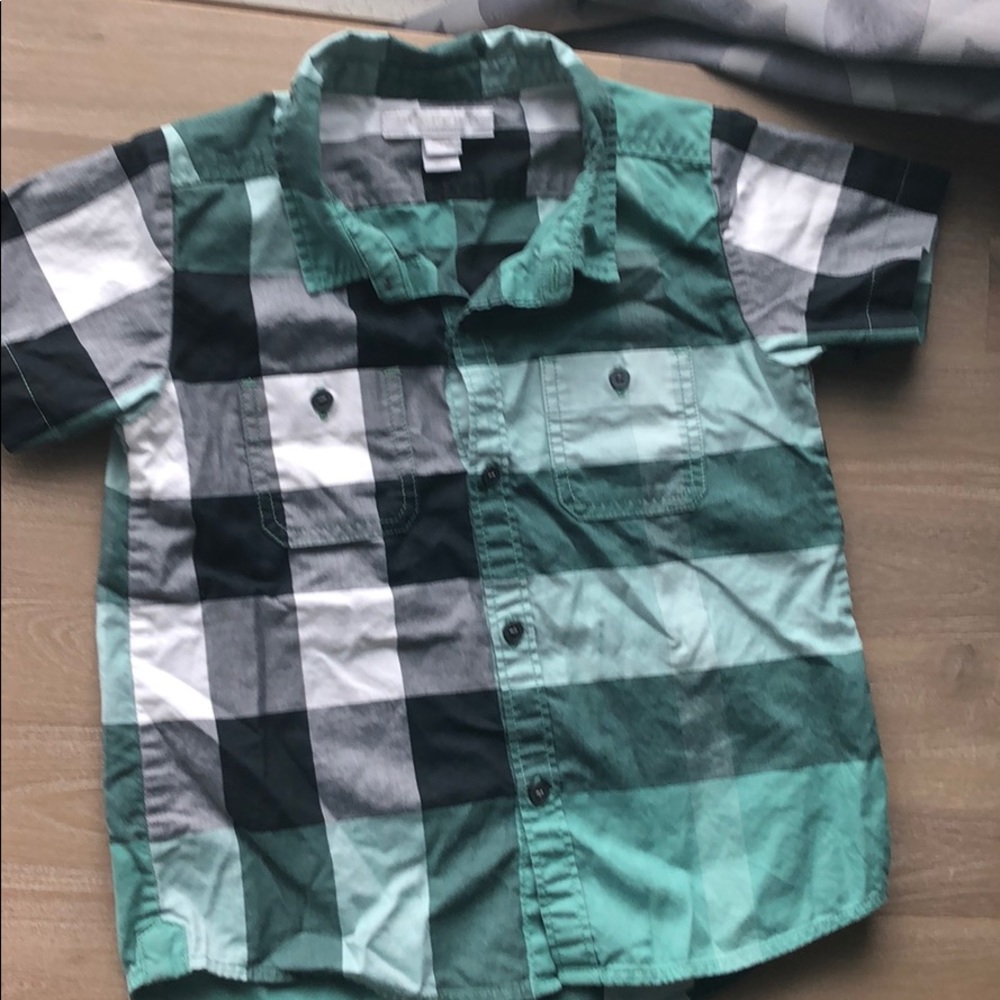 Toddler Burberry classic pattern shirt 3Y